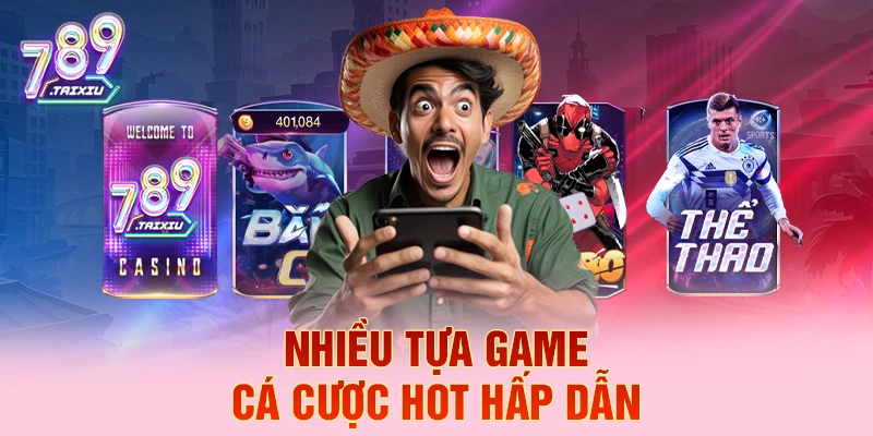 Các trò chơi cá cược hấp dẫn tại lucky88